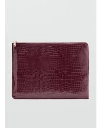 Mango - Shiny Coco Laptop Sleeve - Lyst