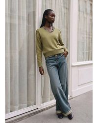 MANGO TEEN - Knitted Jersey With Belt Loop Details - Lyst