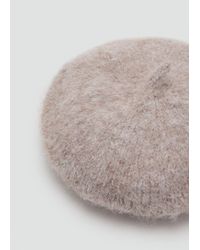 Mango - Wool-Blend Beret - Lyst