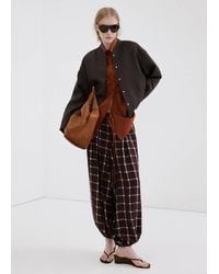 Mango - Lyocell Bomber Jacket - Lyst