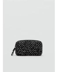 MANGO TEEN - Padded Wash Bag With Spots - Lyst