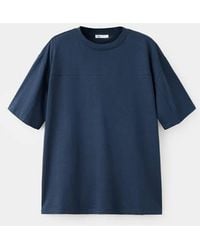 MANGO TEEN - Cotton T-Shirt With Stitching Details - Lyst