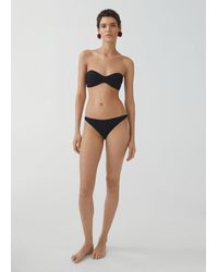 Mango - Bandeau Bikini Top - Lyst