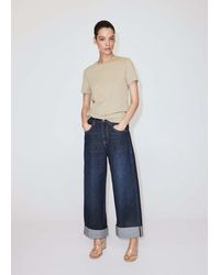 Mango - 100% Cotton T-Shirt - Lyst