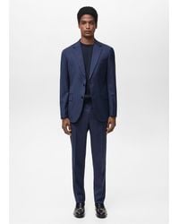 Mango - Turin 100% Virgin Wool Suit Trousers - Lyst