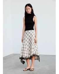 Mango - Fitted Fine-Knit Top - Lyst