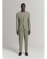 Mango - Milan Slim-Fit Suit Trousers - Lyst