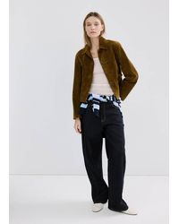 Mango - Low-Rise Balloon Jeans - Lyst