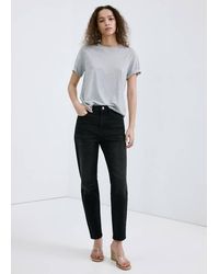 Mango - Newmom Comfort High-Rise Jeans - Lyst