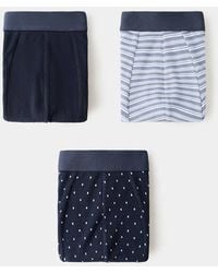 Mango - Pack Of 3 Cotton Combination Briefs - Lyst