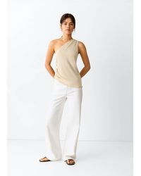 MANGO TEEN - Mid-Rise Straight Jeans - Lyst