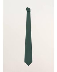 Mango - 100% Silk Tie - Lyst