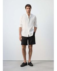 Mango - Regular-Fit 100% Linen Shirt - Lyst