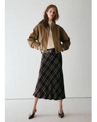 Mango - Funnel-Neck Jacket With Pockets - Lyst