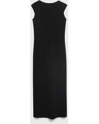 Mango - Midi-Dress With Back Opening - Lyst