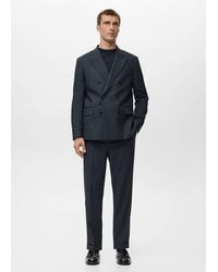 Mango - Boston Regular-Fit Suit Trousers - Lyst