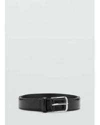 Mango - Buckle Leather Belt - Lyst