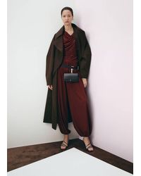 Mango - Mid-Rise Harem Pants - Lyst