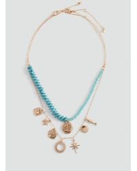 MANGO TEEN - Combined Necklace Pack - Lyst
