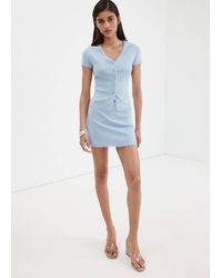 Mango - Short Pleated Skirt - Lyst