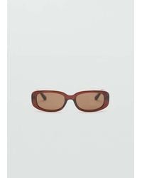 Mango - Rectangular-Frame Sunglasses - Lyst