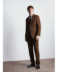 Mango - 100% Wool Blazer Vitale Barberis Canonico - Lyst