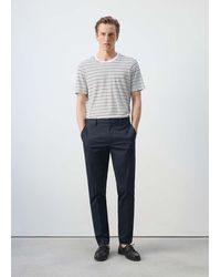 Mango - Dublino Slim-Fit Chino Trousers - Lyst