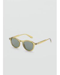 Mango - Semi-Transparent Frame Sunglasses - Lyst