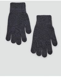 Mango - Knitted Gloves - Lyst