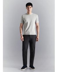Mango - Comfort Stretch Jersey T-Shirt - Lyst