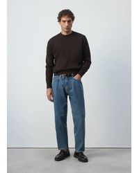 Mango - Sammy Cropped Carrot Fit Jeans - Lyst