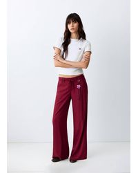MANGO TEEN - Embroidered Detail T-Shirt - Lyst