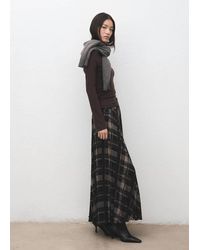 Mango - Boat Neck T-Shirt - Lyst