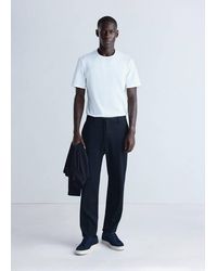Mango - Slim-Fit Comfort Thermolite Trousers - Lyst
