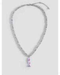 MANGO TEEN - Metallic Collar With Charm Detail - Lyst