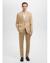 Mango - Veste Costume Amalfi 100 Lin Slim-Fit - Lyst