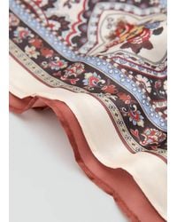 Mango - Set Of 2 Printed Handkerchiefs - Lyst