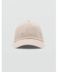 Mango - Embroidered Message Cap - Lyst