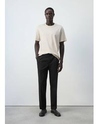 Mango - Regular Fit T-Shirt 190Gsm - Lyst