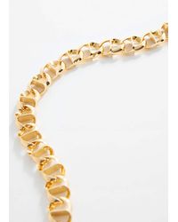 Mango - Link Chain Necklace - Lyst