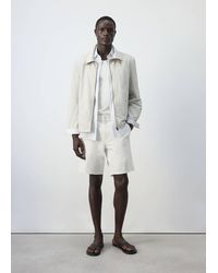 Mango - Water-Repellent Jacket With Pockets - Lyst