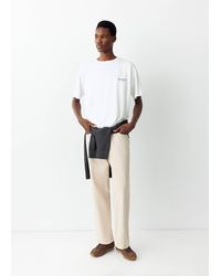 MANGO TEEN - Cotton T-Shirt With Graphic Print - Lyst