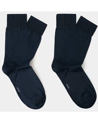 Mango - Pack Of 2 Long Cotton Socks - Lyst
