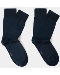 Mango - Pack Of 2 Long Cotton Socks - Lyst