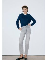 Mango - Newmom Comfort High-Rise Jeans - Lyst