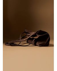 Mango - Suede Mini Shopper Bag - Lyst