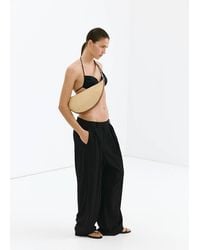 Mango - Textured Shoulder Bag - Lyst
