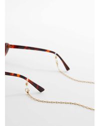 Mango - Sunglasses Link Chain - Lyst