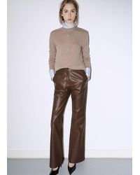 Mango - 100% Wool Round-Neck Sweater - Lyst