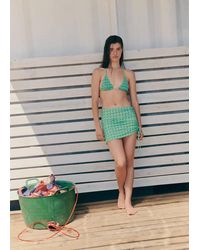 MANGO TEEN - Printed Sarong Skirt - Lyst